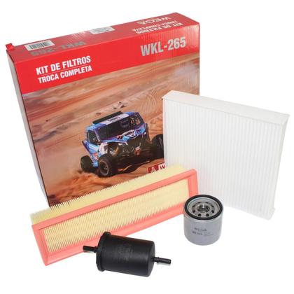 Imagem de Kit Filtros Completo Logan Sandero 1.0 16v Flex 2014 A 2017