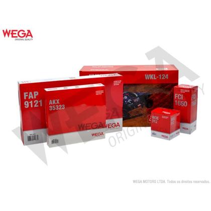 Imagem de Kit filtros Fiat Palio 2011 a 2019 Wega WKL-124