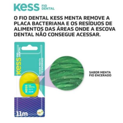 Imagem de Kit fio dental Kess 3 unidade de 11M 1997