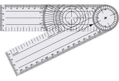 Imagem de Kit Fisioterapia Com Esfigmo Esteto Martelo Goniômetro Bolsa