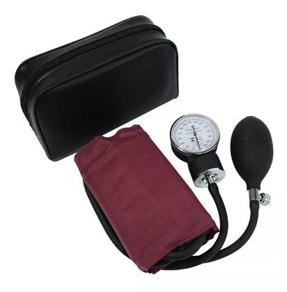 Imagem de Kit Fisioterapia Com Esfigmo Esteto Martelo Goniômetro Bolsa