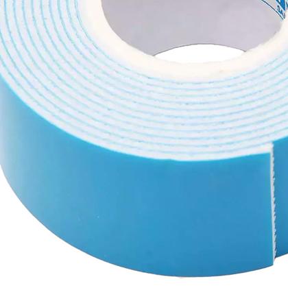 Kit Fita Dupla Face Espuma 19mm x 1,5m Interno/Externo Fixa Tudo 6 Unidades - TEK BOND Imagem de Kit Fita Dupla Face Espuma 19mm x 1,5m Interno/Externo Fixa Tudo 6 Unidades - TEK BOND