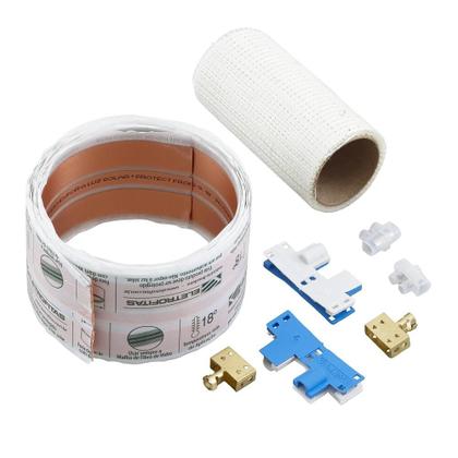 Imagem de Kit Fita eletrica 20a 3 Pistas 10 metros + Conector + Tomada