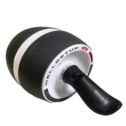 Imagem de Kit Fitness Roda Rolo+ Kit Elástico Extensor +Kit 5 Faixa