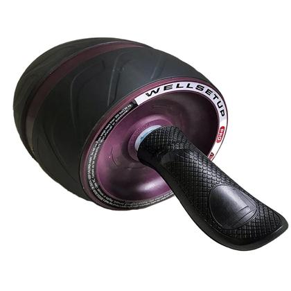 Imagem de Kit Fitness Roda Rolo+ Kit Elástico Extensor +Kit 5 Faixa