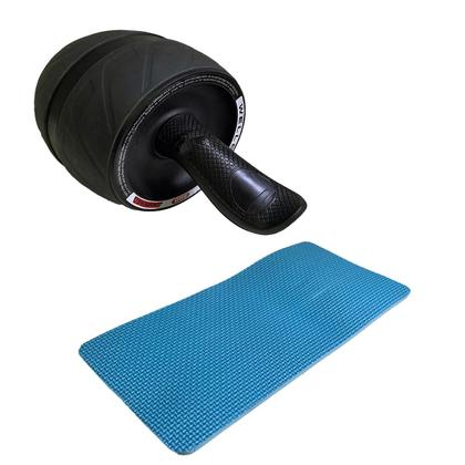 Imagem de Kit Fitness Roda Rolo+ Kit Elástico Extensor +Kit 5 Faixa