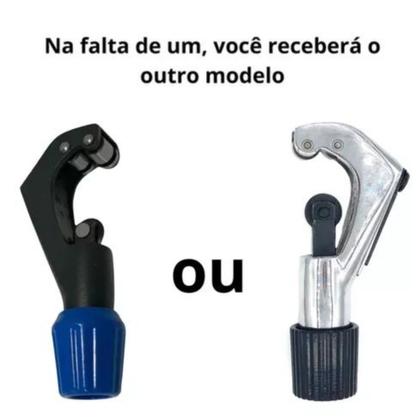 Imagem de Kit Flangeador Excêntrico com Cortador de tubos Rebarbado Mala Para Ferramentas