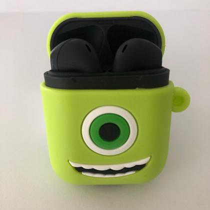 Imagem de Kit Fone de Ouvido Touch Sem Fio Case Capa Mike Cores