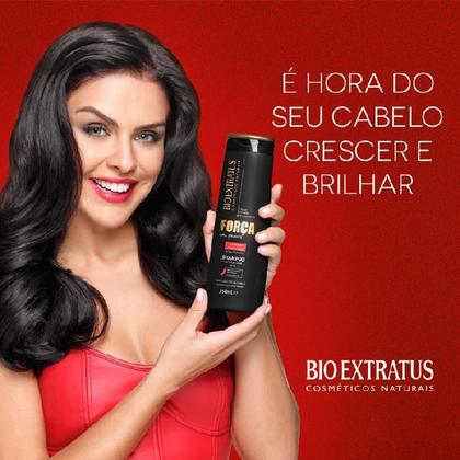 Imagem de Kit Força Com Pimenta Acelera o Crescimento e Dimuiçãoda Queda Shampoo, Condicionador e Máscara