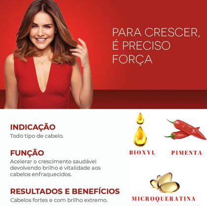 Imagem de Kit Força Shampoo Condicionador e Loção 100 ml Bio Extratus