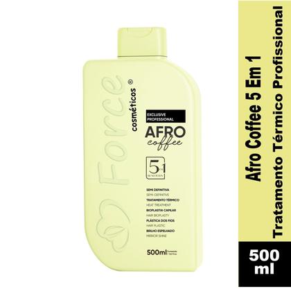 Imagem de Kit Force Afro Coffee 1L e Boltox Argan 1Kg Liso Perfeito Brilho e Tratamento