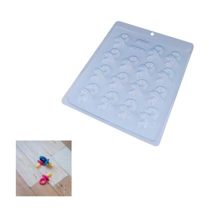 Imagem de Kit forma de acetato bombom chupetinha cod 319 com 5 unidades Bwb