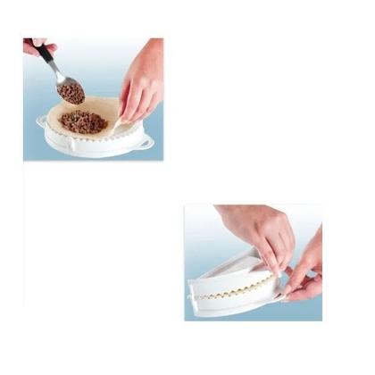 Imagem de Kit Forma de Coxinha 3 Tamanhos e Forma Molde Pastel Salgados Risole 5 Tamanhos