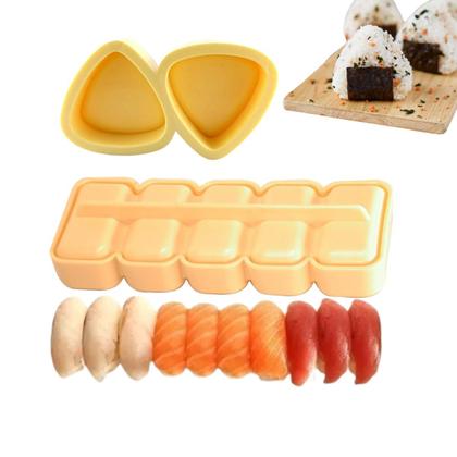 Imagem de Kit Forma Oniguiri E Niguirizushi Onigiri Kata Molde Sushi