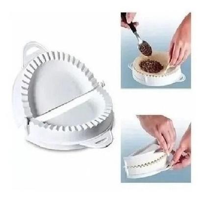 Imagem de Kit Forma Pastel 5 Tamanhos Moldador Molde Forma Pastelzinho