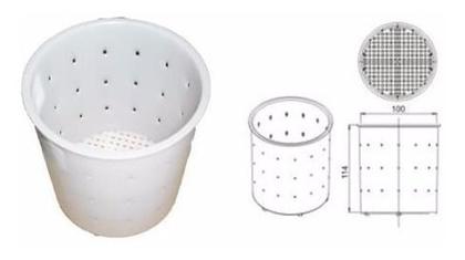 Imagem de Kit formas para queijos redondas e retangulares 4 peças