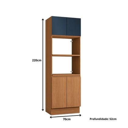 Imagem de Kit Forno e Micro-ondas Kappesberg R630 4 Portas 220x70x52cm