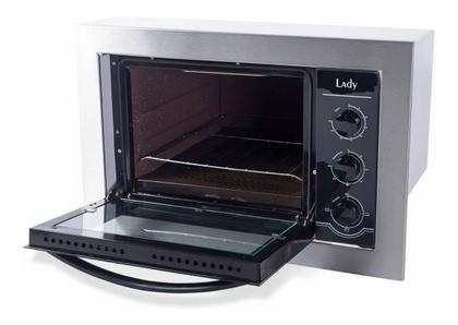 Imagem de Kit Forno Elétrico Embutir 45L Cooktop 4B Vermelho Safanelli