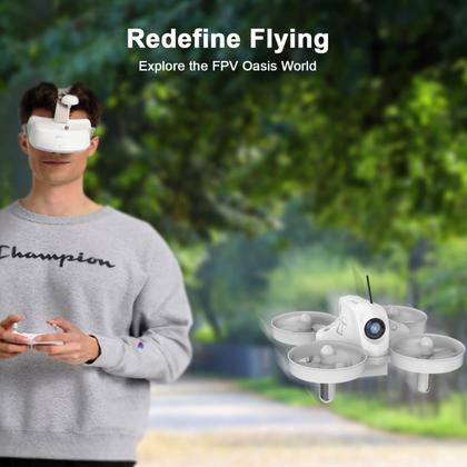 Imagem de Kit FPV Drone APEX VR70 com óculos de 120 FOV 5.8G Transm.