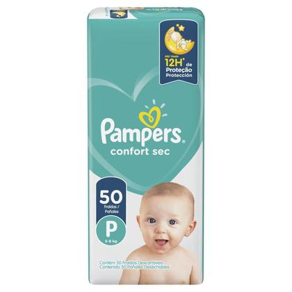 Imagem de KIt Fralda Pampers Confort Sec P com 150 Unidades