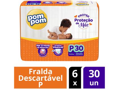 Imagem de Kit Fralda Pom Pom Protek Proteção de Mãe Jumbo