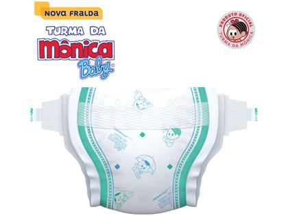 Imagem de Kit Fralda Turma da Mônica Baby Tam. G 7 a 11kg