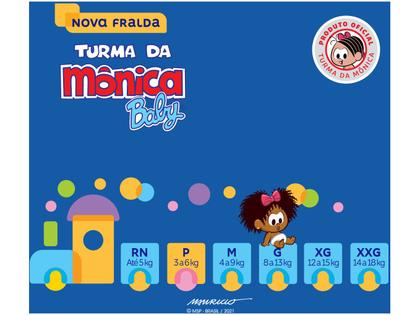Imagem de Kit Fralda Turma da Mônica Baby Tam. P 3 a 5kg