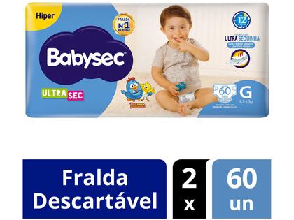 Imagem de Kit Fraldas Babysec Ultrasec Galinha Pintadinha