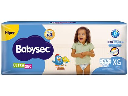 Imagem de Kit Fraldas Babysec Ultrasec Galinha Pintadinha