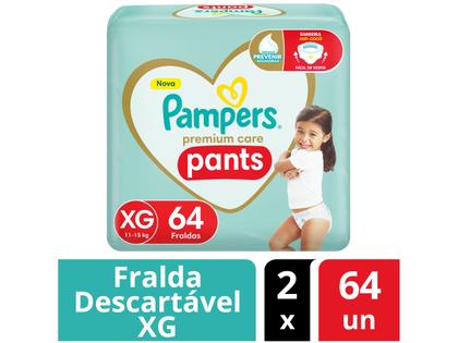 Imagem de Kit Fraldas Pampers Premium Care Pants