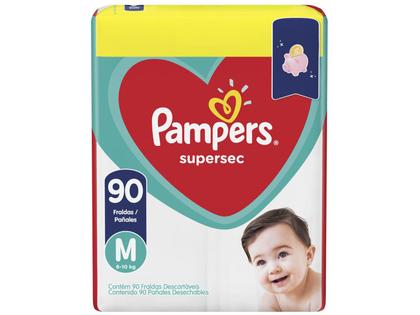 Imagem de Kit Fraldas Pampers Supersec Tam. M