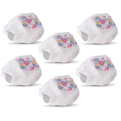 Imagem de Kit Fraldinha para Boneca 6 Unidades My Little Divertoys