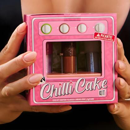 Imagem de Kit Fran ChilliCake By Franciny Ehlke: Chilli23, Pinkchilli, Chocochilli, Greenchilli e Acessório Para Montar