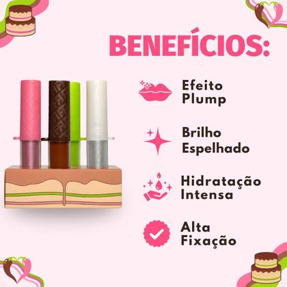 Imagem de Kit Fran ChilliCake By Franciny Ehlke: Chilli23, Pinkchilli, Chocochilli, Greenchilli e Acessório Para Montar