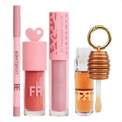 Imagem de Kit Franciny Ehlke: Kit Love + Lip Honey + Kit Glosslicious com 3