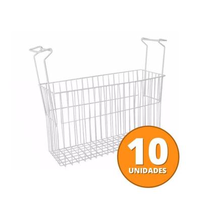 Imagem de Kit - Freezer Horizontal Tampa De Vidro 404 Litros Nf55 127v + 10 Cestos Nextgen Branco 127v