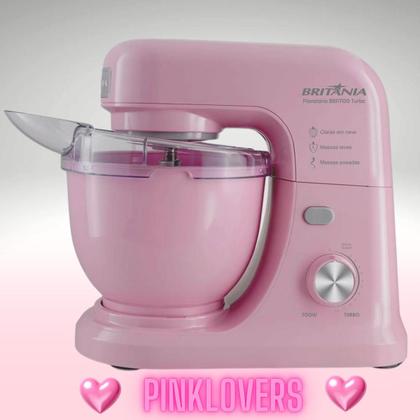 Imagem de Kit Fritadeira Air Fryer BAFE53 5,5 Litros 1500W E Batedeira Planetária BBP700RS 4 Litros 700W Rosa