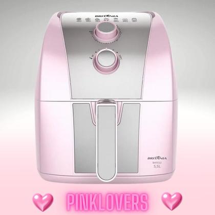 Imagem de Kit Fritadeira Air Fryer BAFE53 5,5 Litros 1500W E Batedeira Planetária BBP700RS 4 Litros 700W Rosa