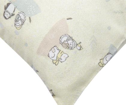 Imagem de Kit Fronha Bebê Lisa e Estampada 100% Algodão C/ 2 unidades - Papi