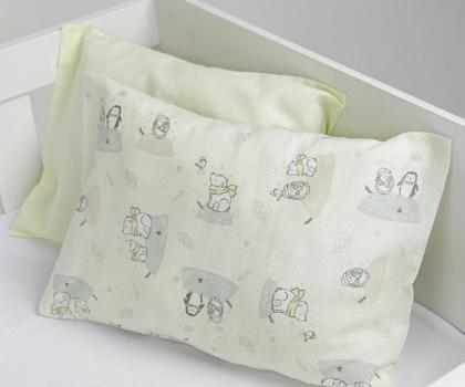 Imagem de Kit Fronha Bebê Lisa e Estampada 100% Algodão C/ 2 unidades - Papi