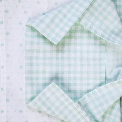 Imagem de Kit Fronha Infantil Bebês 40x28cm Bordado 02 Unidades 150 Fios 100% Alogodão - Papi