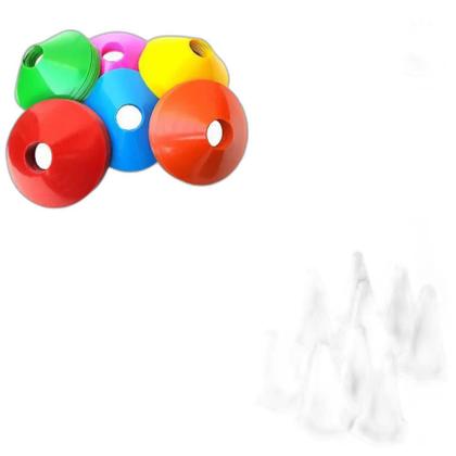 Imagem de Kit Funcional Para Treinos De Agilidade E Aeróbico Com Cones