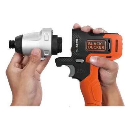 Imagem de Kit Furadeira E Parafusadeira Black E Decker Com 6 Cabeçotes