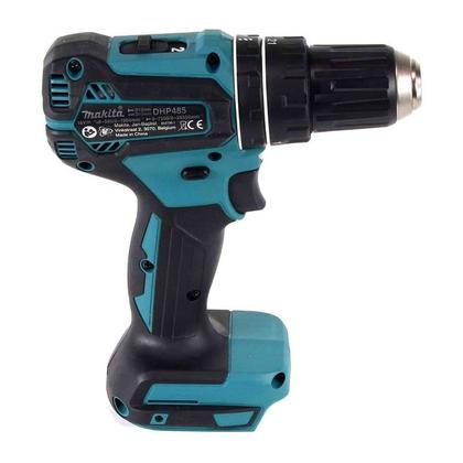 Imagem de Kit Furadeira Paraf Imp 1/2 Dhp485 18v Bl +  Bateria + Carregador 220v + Bolsa - Makita