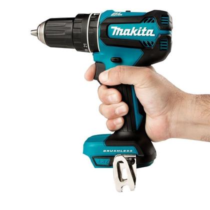 Imagem de Kit Furadeira Paraf Imp 1/2 Dhp485 18v Bl +  Bateria + Carregador 220v + Bolsa - Makita