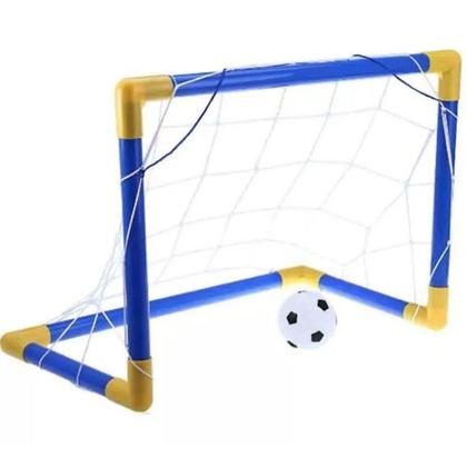 Imagem de Kit Futebol Infantil Trave Gol de Craque - Dm Toys 5076