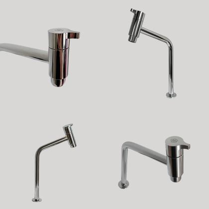 Imagem de Kit Gabinete Armario de Banheiro com Cuba Espelho Torneira Cromada Valvula Sifão Engate