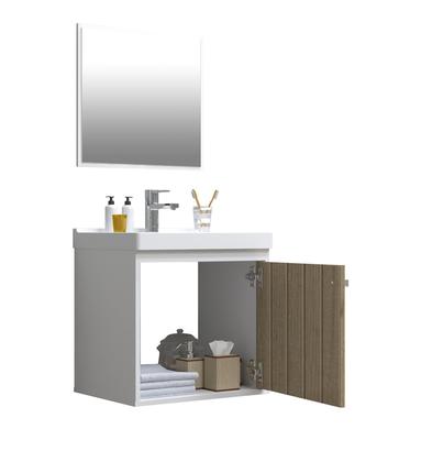 Imagem de Kit Gabinete Banheiro Em Mdf Com Espelheira - Veneto 