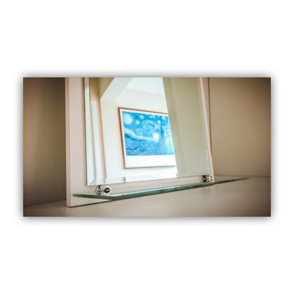 Imagem de Kit Gabinete E Pia Banheiro Turim Preto C/ Branco Rorato