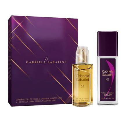 Imagem de Kit Gabriela Sabatini EDT Perfume Feminino 60ml e Body Spray Desodorante 75ml